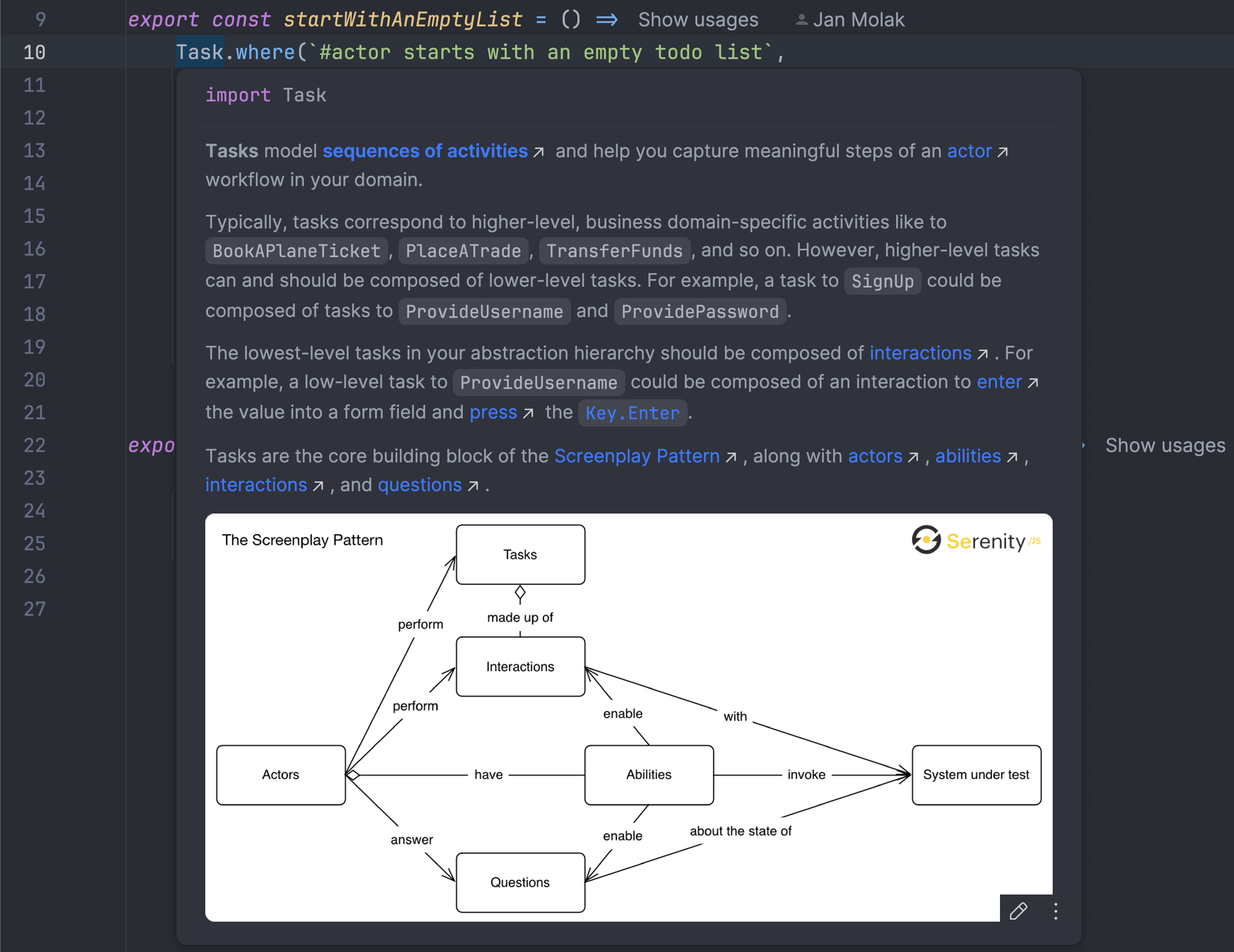 API Documentation in Your IDE